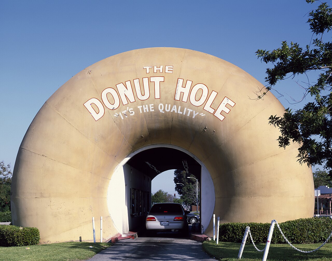 The landmark Donut Hole drive-through in La Puente — La Puente, CA